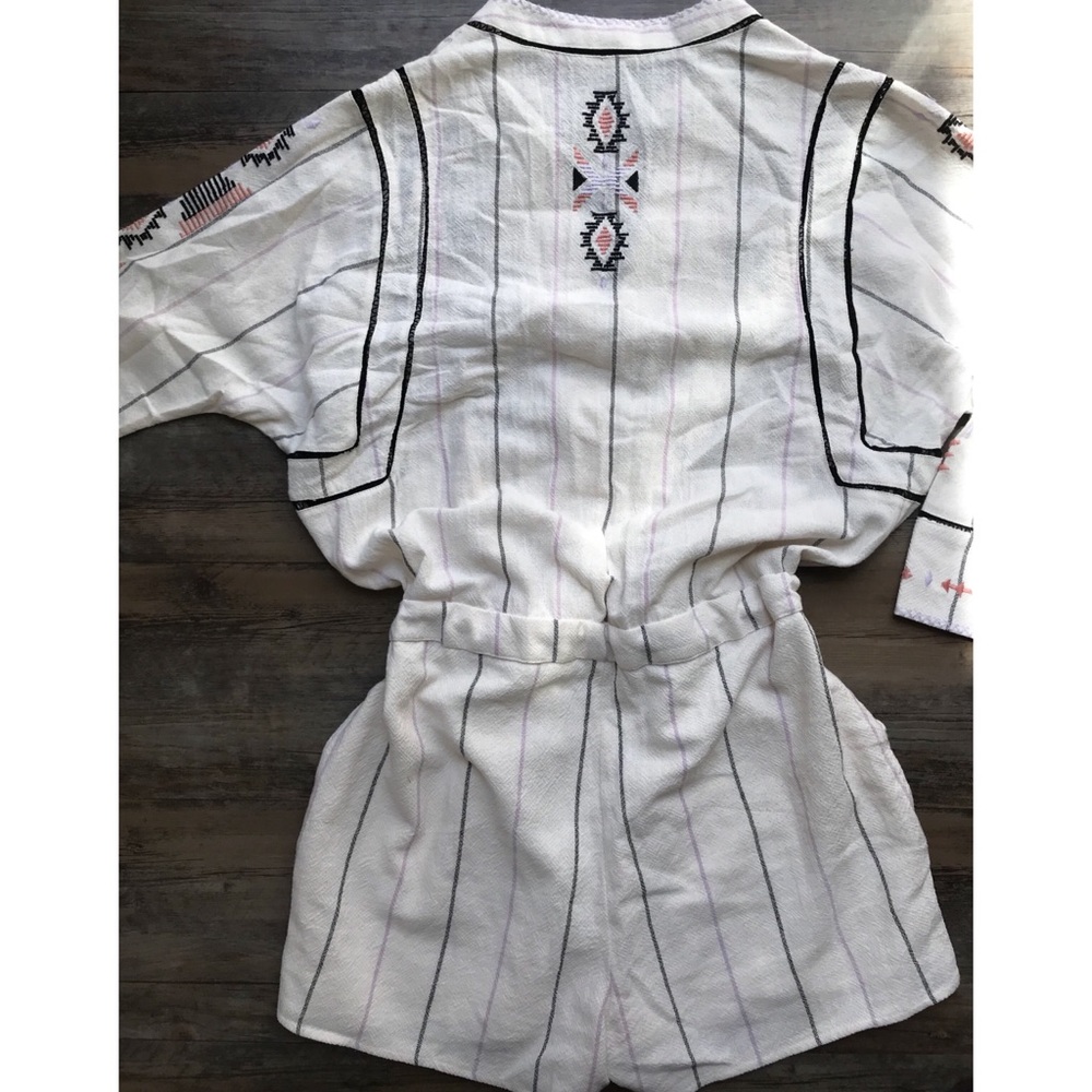 Free People Desert Embroidered Romper - Picture 7 of 8